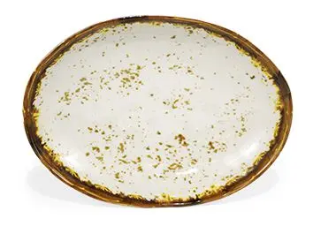 Fuente Oval Touareg Melamina  22,5X16,5X4 Cm.