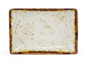 Fuente Rectangular Touareg Melamina 21,5X13,5X3 Cm.    