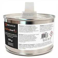Gel Combustible Liquido Lata 200 Gr.   