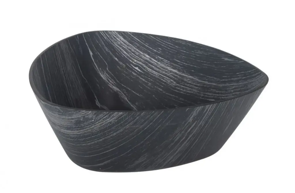 Ensaladera Triangular Ps. Negra 24X24X8,5 Cm.