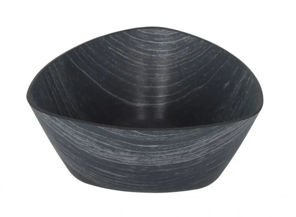 Bol Triangular Ps. Negro 13X13X4,5 Cm.