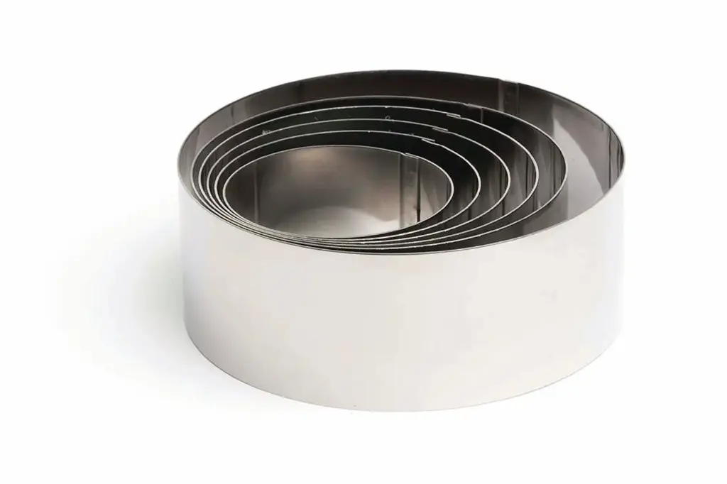 Aro Redondo Inox. 9X4.5 Cm.