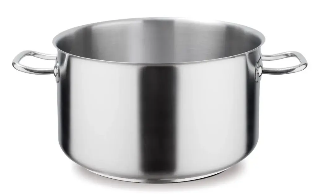 Cacerola Alta Sin Tapa Inox. 24 Cm.