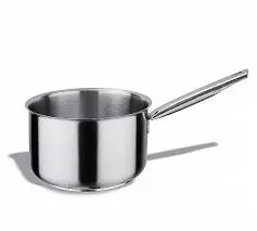 Cazo Recto Alto Inox. 16 Cm.