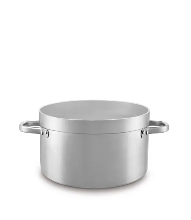 Cacerola Alta Aluminio Sin Tapa 35 Cm.