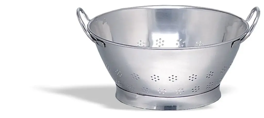 Escurridor Conico Con Base Inox. 45 Cm.