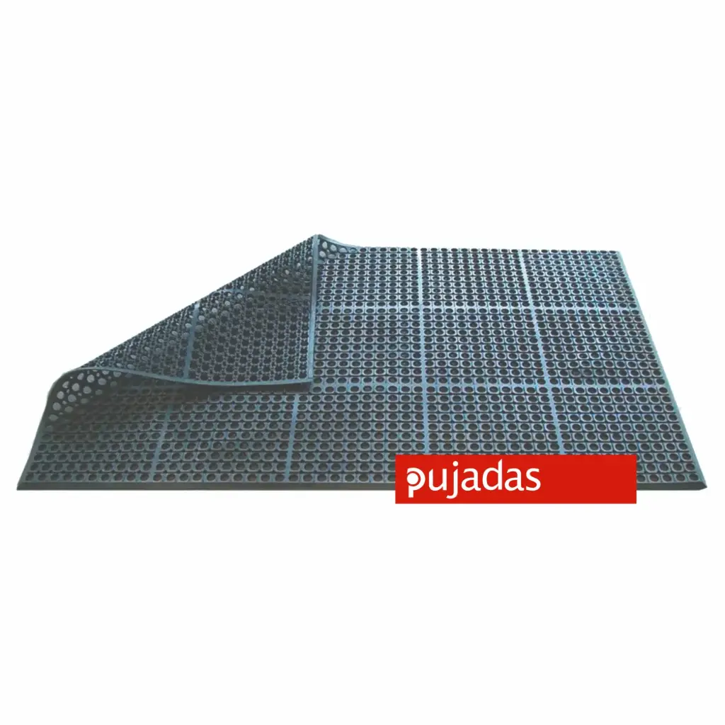 Alfombra Antideslizante Negra 90X150 Cm.                         