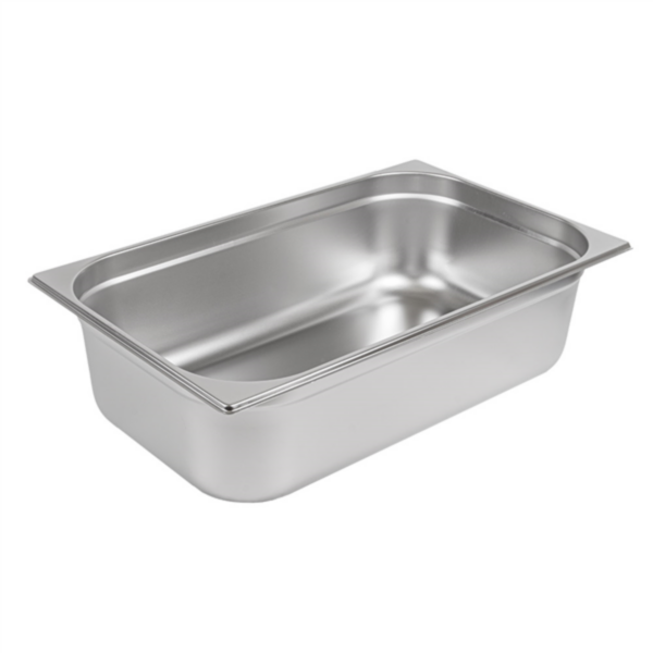 Cubeta Helado Inox. 36X16.5X12 Cm. 5 L.