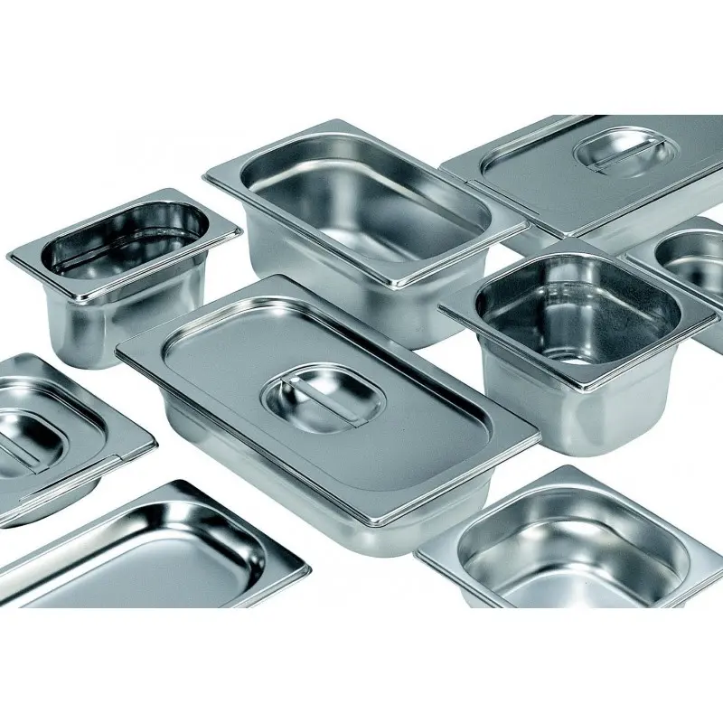 Cubeta Gn. Inox. 2/1 200