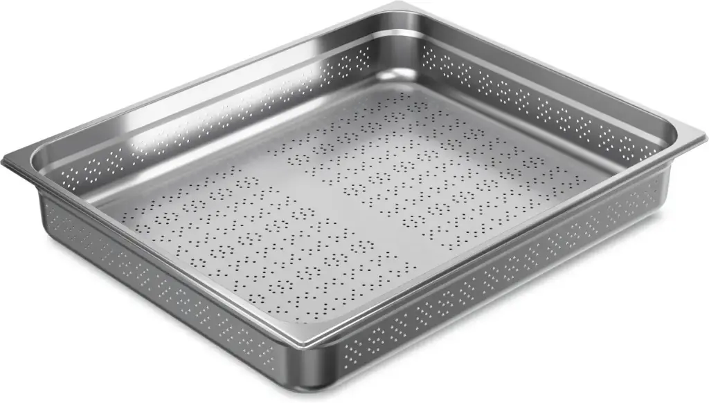 Cubeta Gn. Perforada Inox. 2/1 100