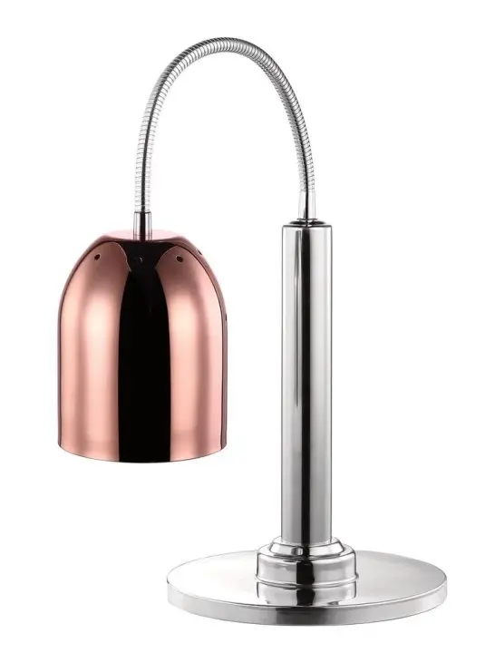 Lámpara Base Redonda Luz. Blanca 250W Eu Cobre