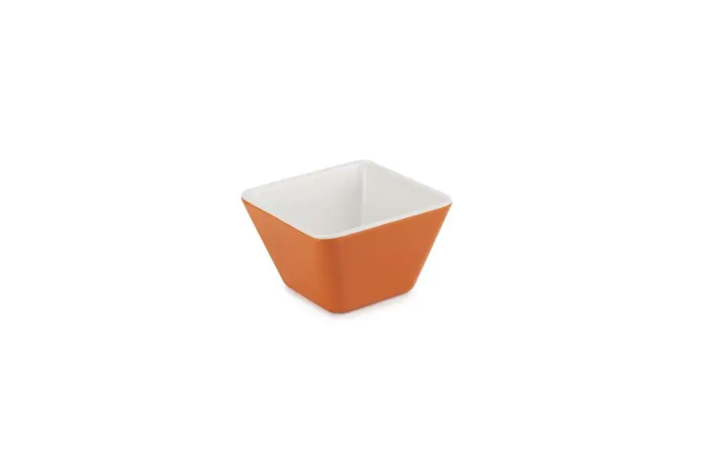 Bol Cuadrado 9X9 Naranja