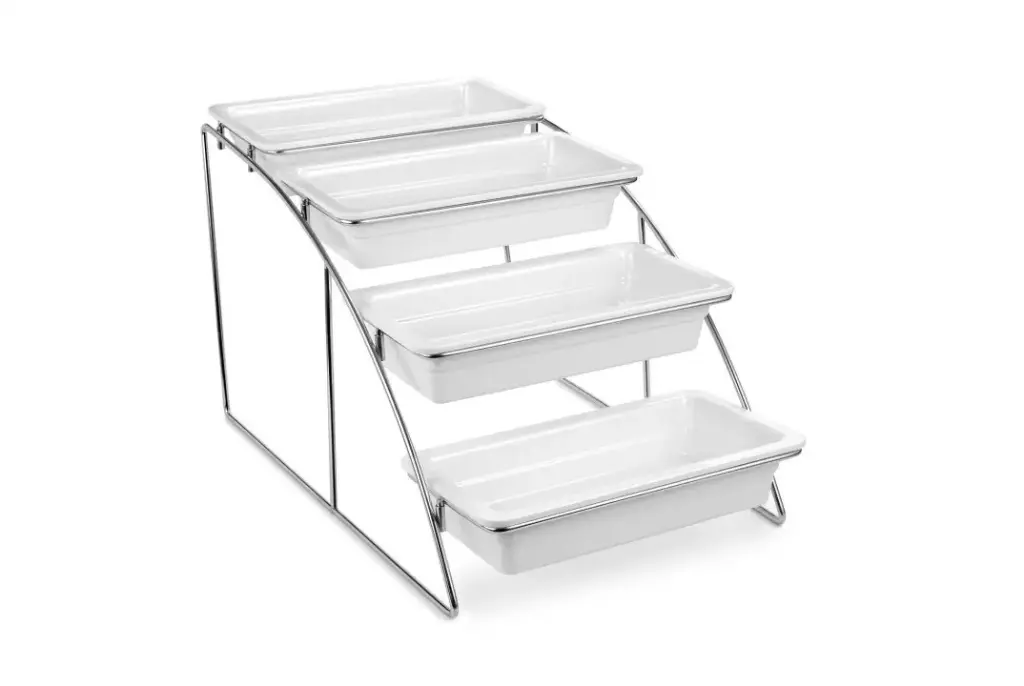 zz26 Expositor Buffet Inox. Gn. 1/3