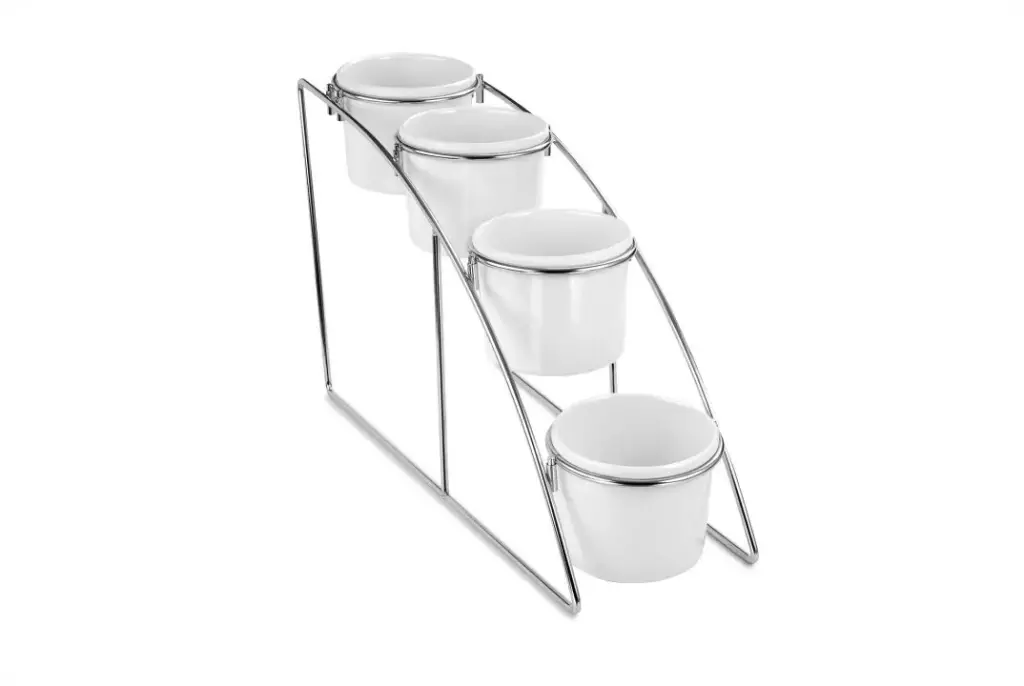 zz26 Expositor Buffet Inox. Bol Redondo