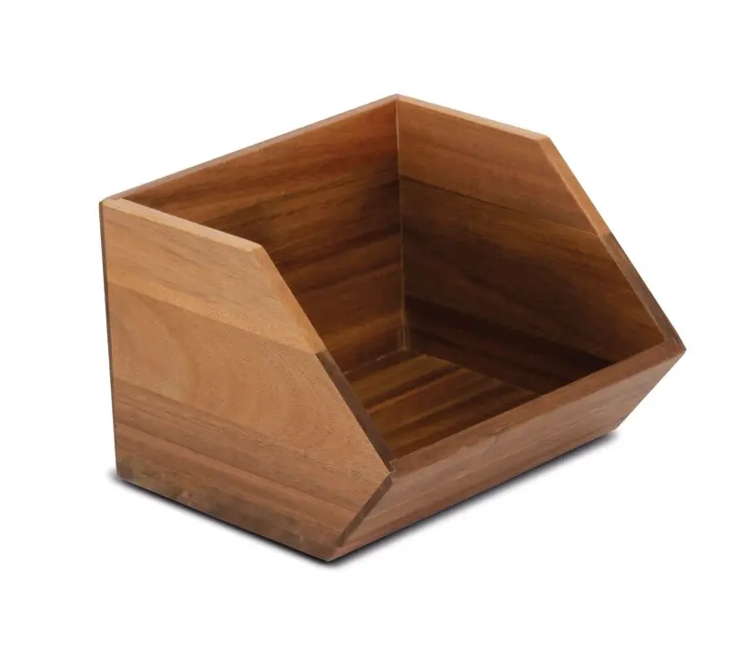 Caja Madera Buffet 17,5X17X12 Cm.