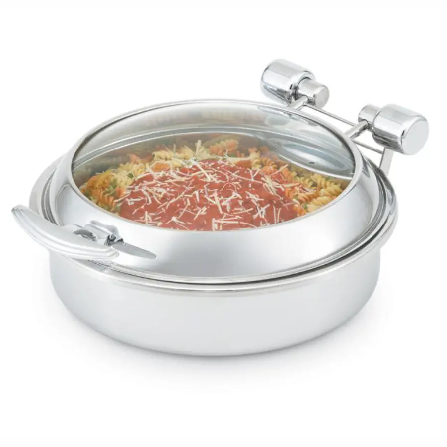 Chaffing Dish Redondo Tapa Cristal