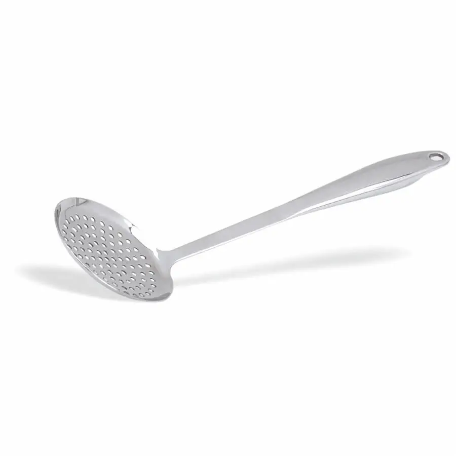 Espumadera Buffet Mango Anatomico Inox. 35 Cm.