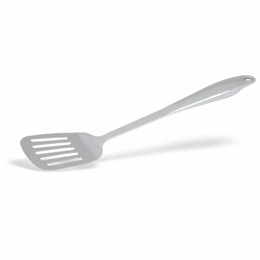 Espatula Buffet Mango Anatomico Inox. 37 Cm.