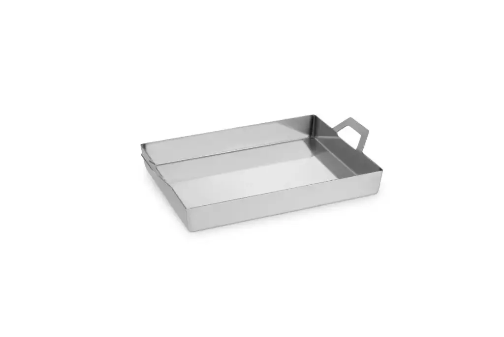 Llauna Inox. Con Asas 22X14X3 Cm.