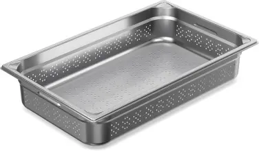 Cubeta Gn. First Inox. Perforada 1/1 65