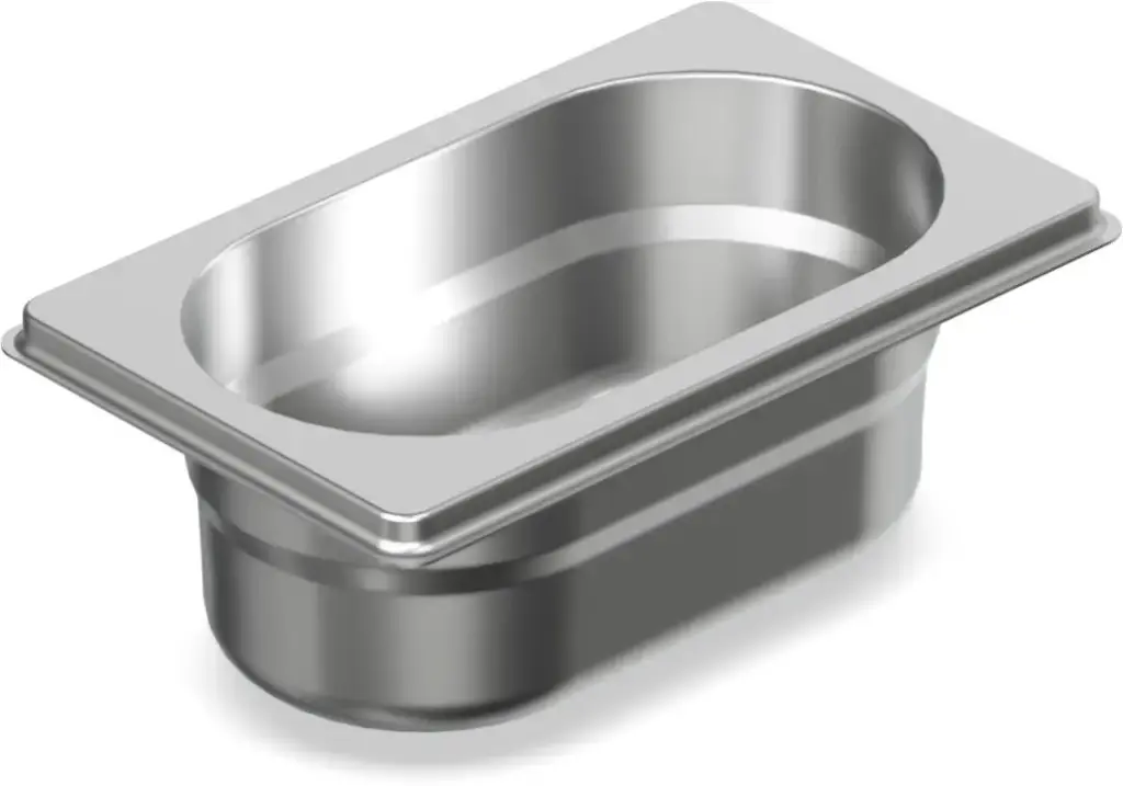 Cubeta Gn. Inox. 1/9 65