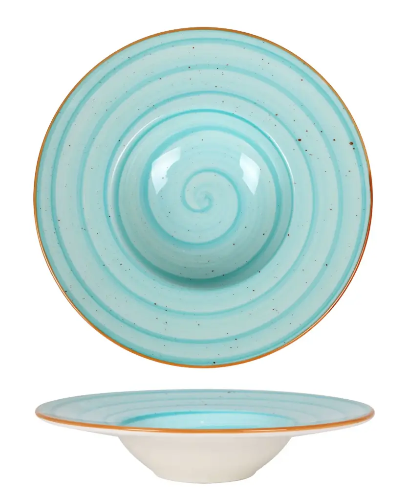 Plato Risotto Gourmet Aqua  28 Cm.
