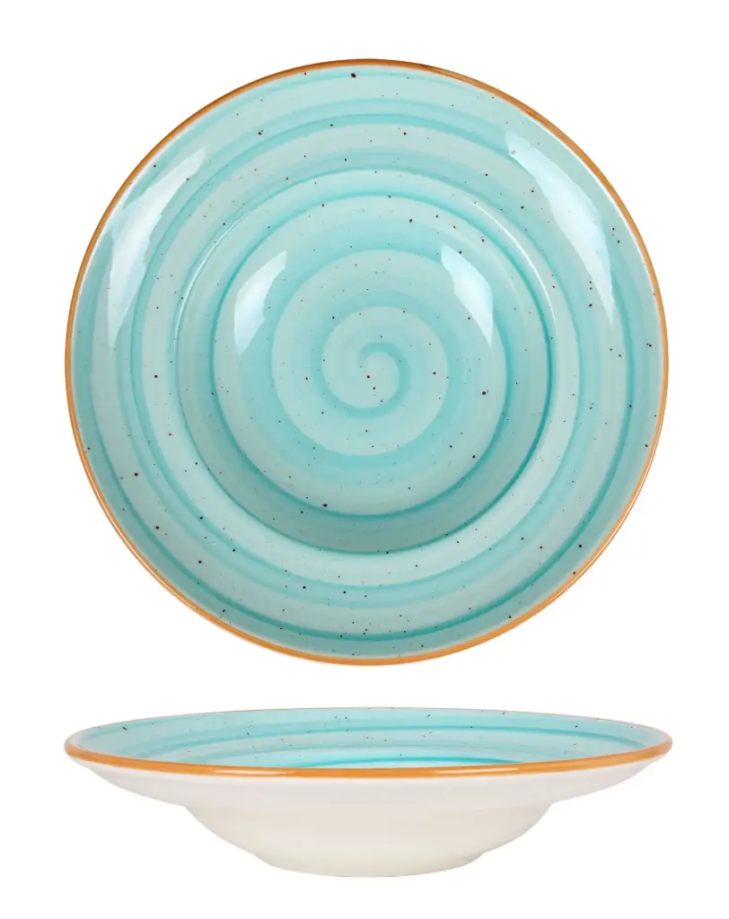 Plato Pasta Gourmet Aqua  27 Cm.