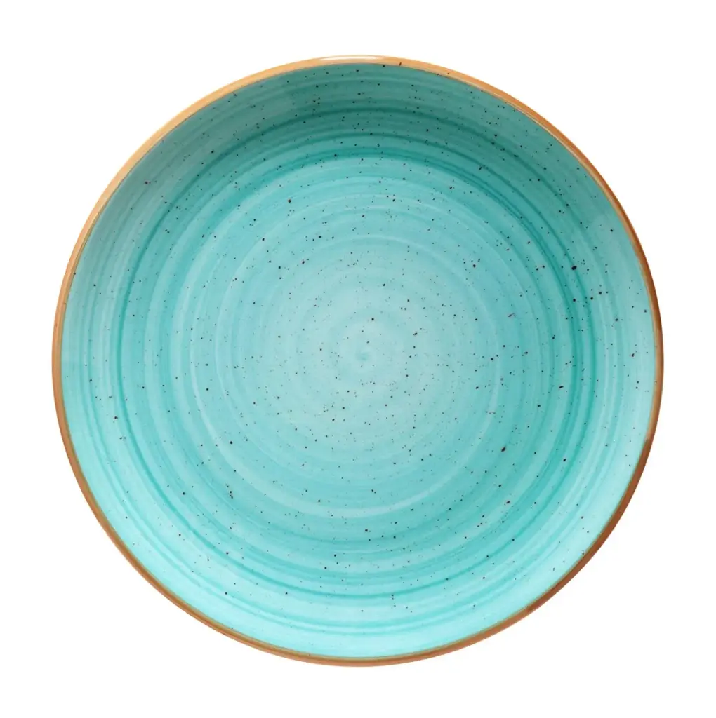Plato Llano Gourmet Aqua  27 Cm.