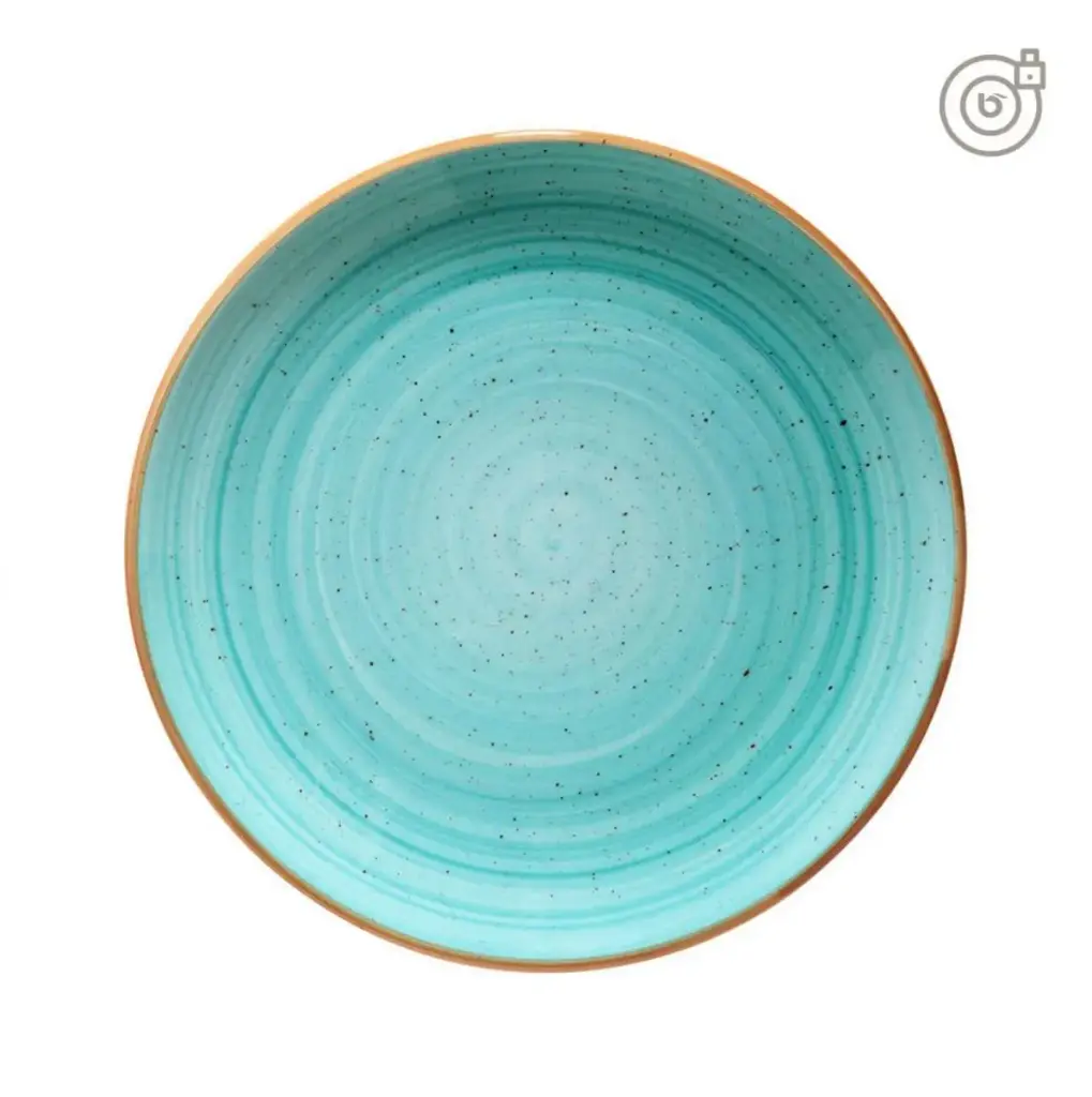 Plato Pan Gourmet Aqua 17 Cm.
