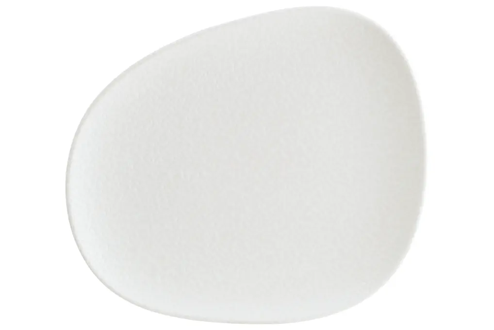 Plato Llano Tango Atelier Porcelana 33X27 Cm.