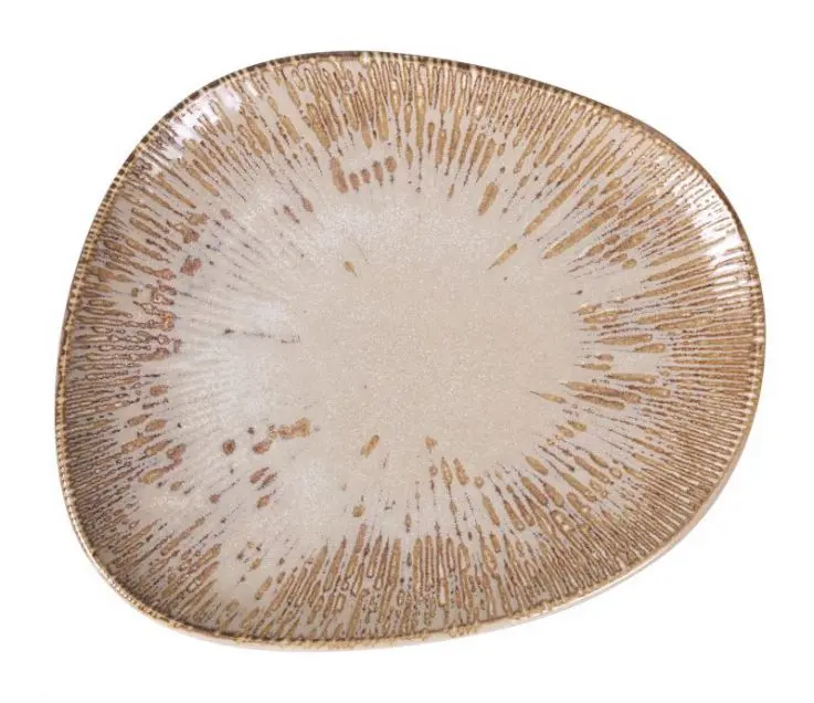 Plato Postre Tango Barroco I  24X19,5 Cm.            