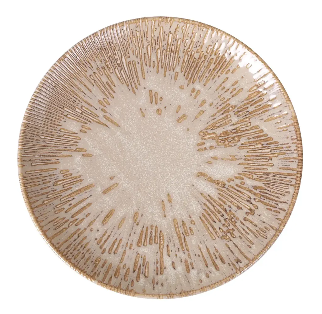 Plato Llano Gourmet Barroco I 25X2.5Cm           