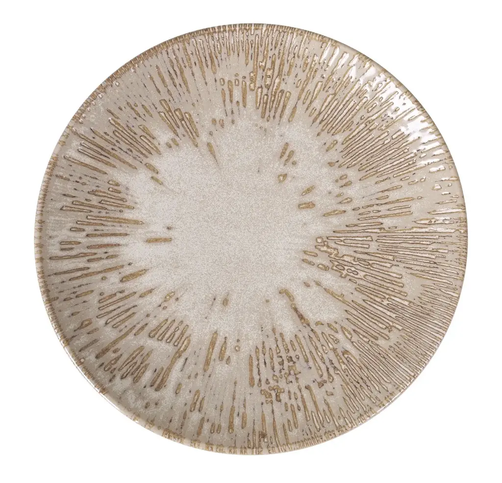 Plato Llano Gourmet Barroco I  27X2,5 Cm.           