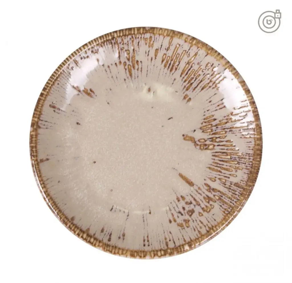 Plato Pan Gourmet Barroco I Verde 15 Cm.           