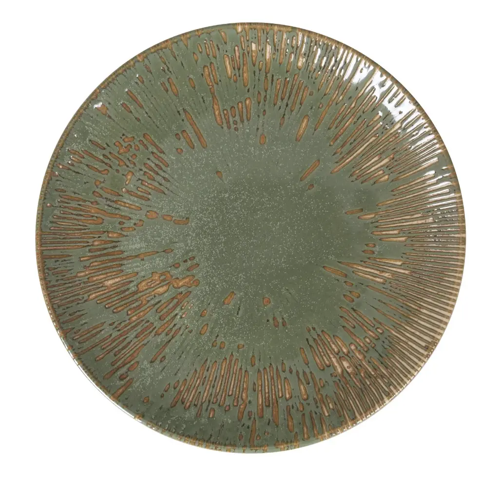Plato Llano Gourmet Barroco Ii  27X2,5 Cm.          