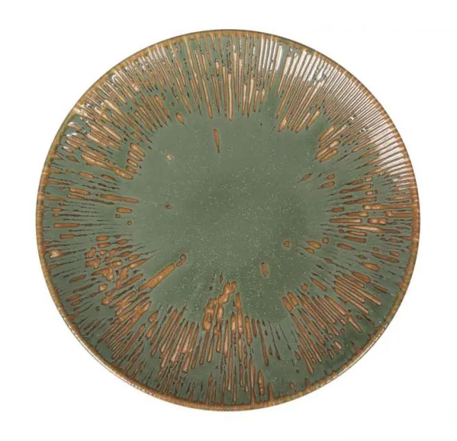 Plato Llano Gourmet Barroco Ii  23 Cm.              
