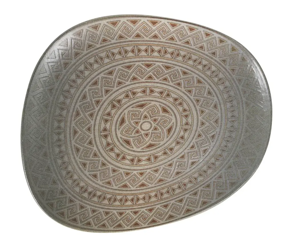 Zz26 Plato Tango Damasquino  33X27 Cm.
