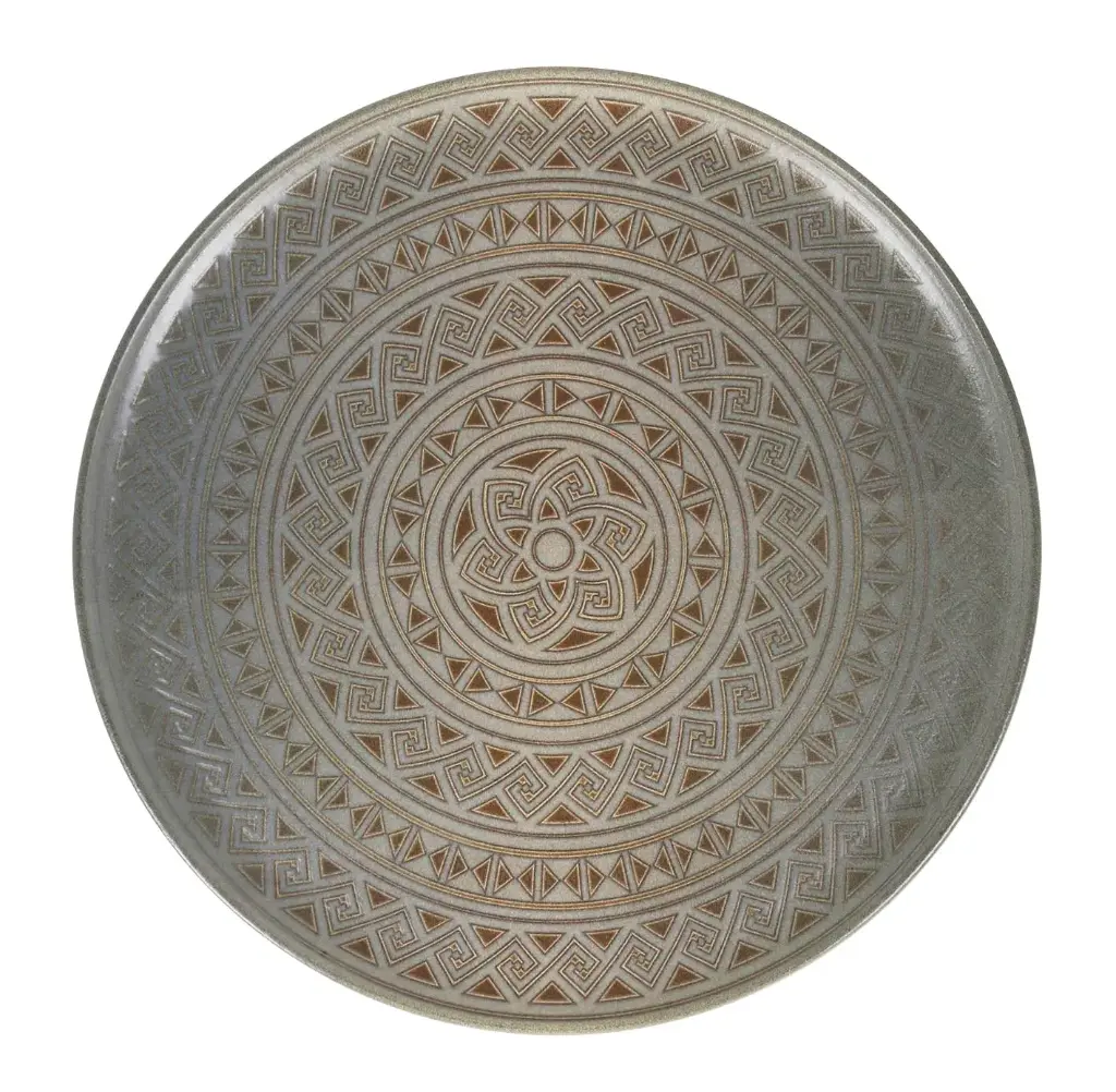 ZZ26 Plato Presentacion Gourmet  Damasquino 32 Cm.