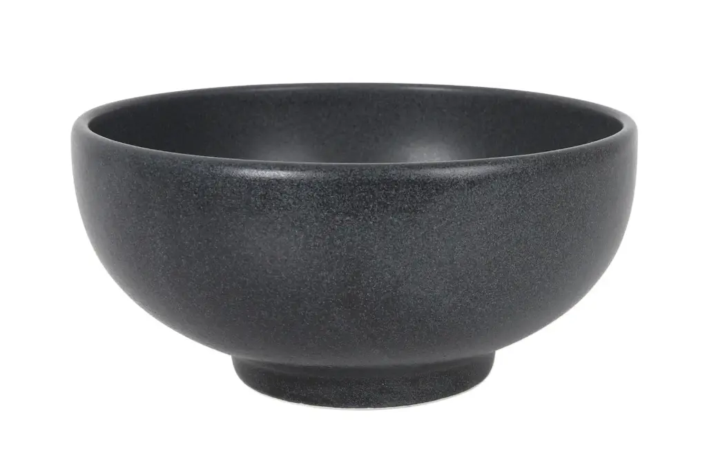Bowl Moss Graphite 17X8Cm 98Cl
