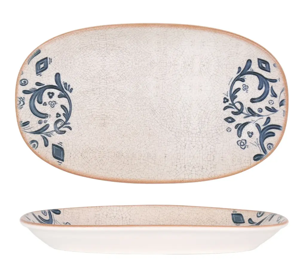 Fuente Oval Gourmet Laudum  29X17,6 Cm.