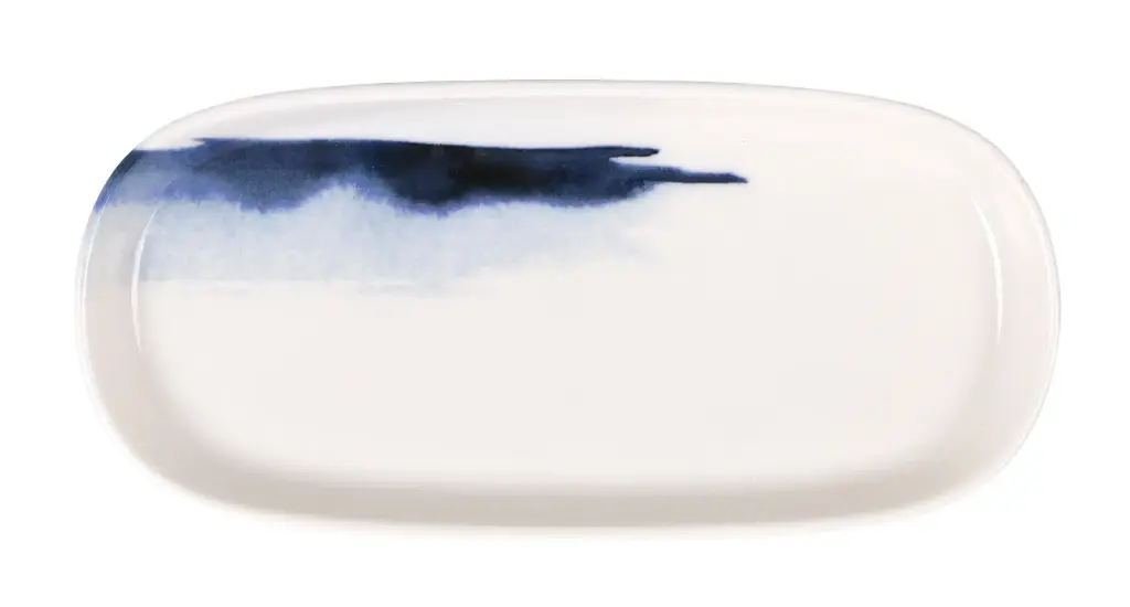 Fuente Oval Hygge Marmara 21X10 Cm.