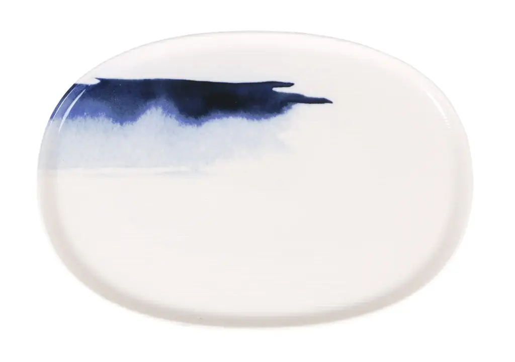 Zz26 Fuente Oval Hygge Marmara  34X23,5 Cm.