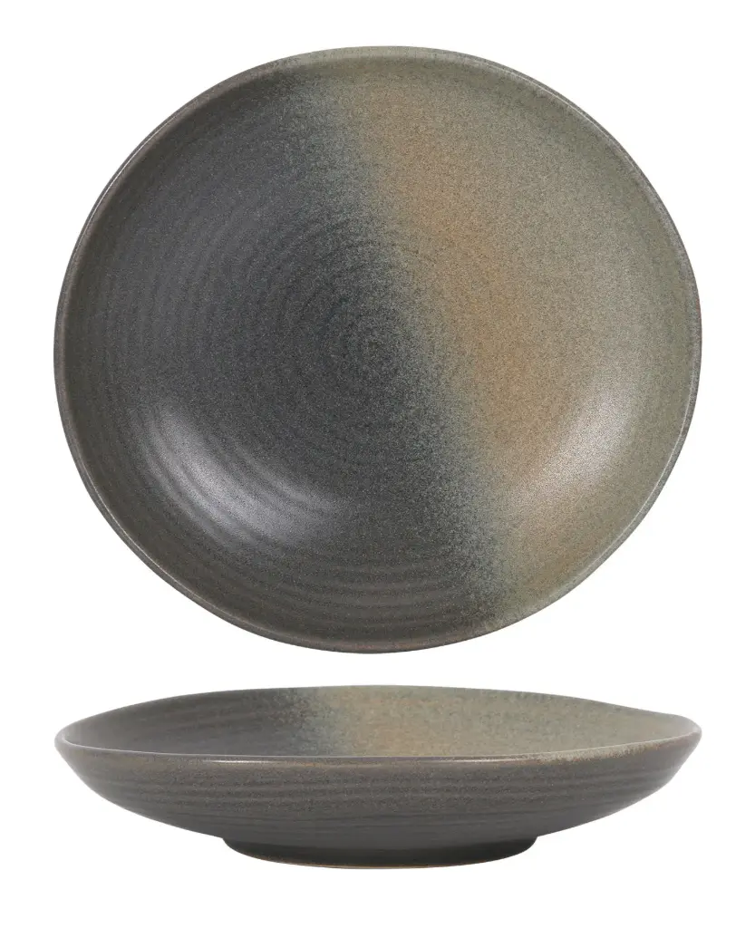 Plato Hondo Ripple Mileto 26X5 Cm.
