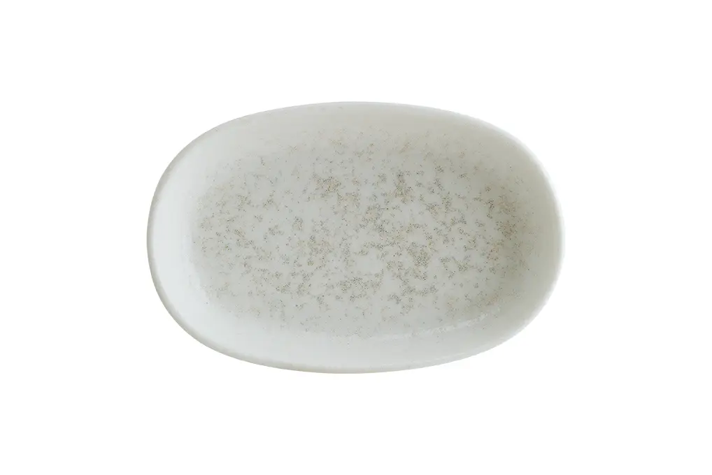 Fuente Oval  Hygge Sand 10X6.5 Cm.