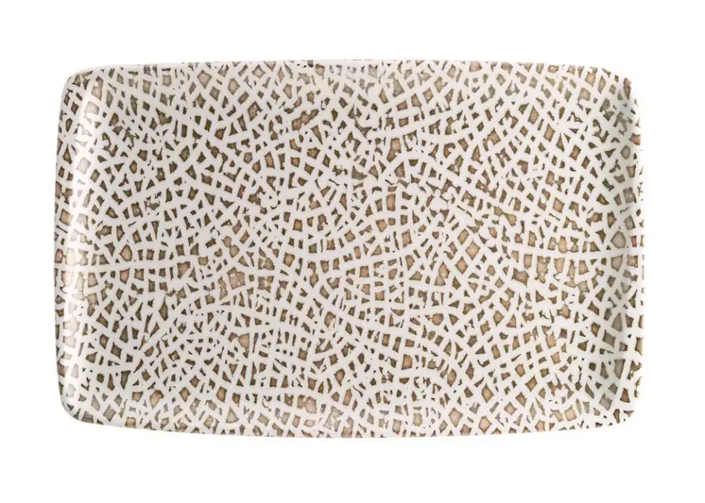 ZZ26 Fuente Rectangular Taipan  23X16 Cm.