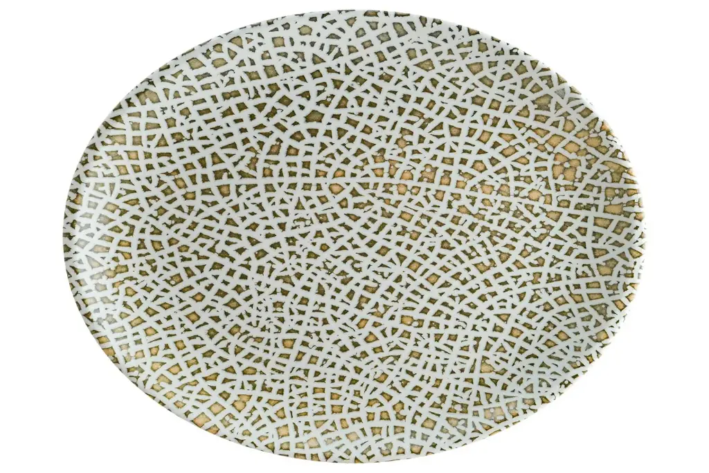 Zz26 Fuente Oval Taipan 25X19 Cm.