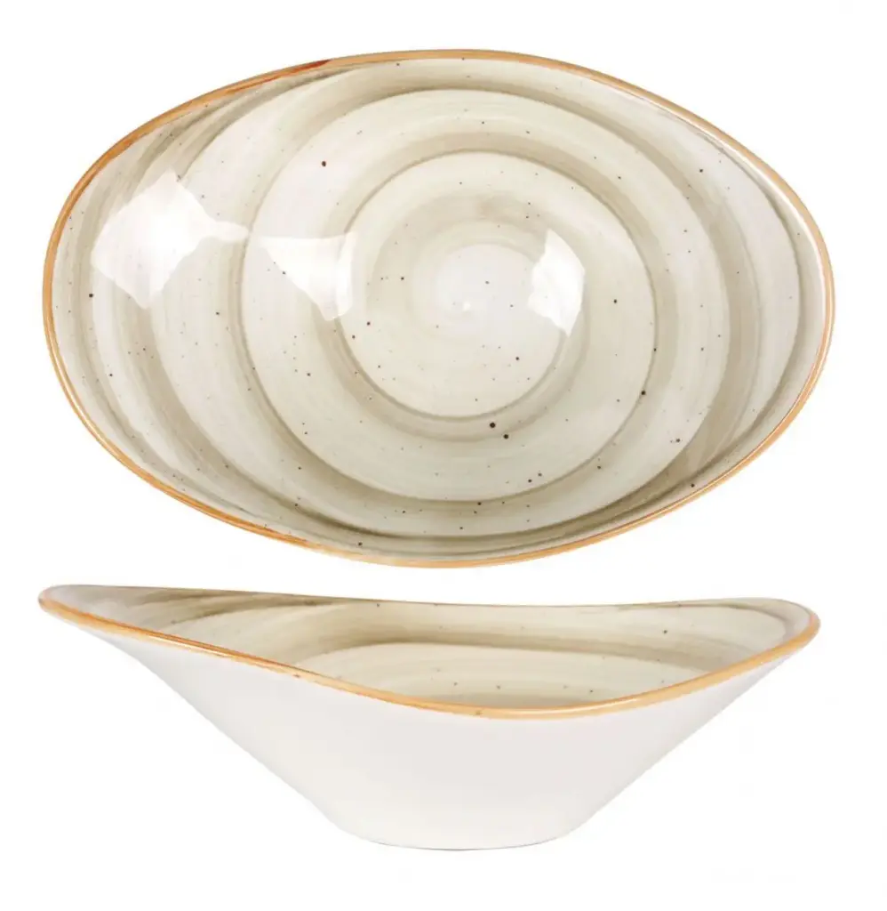 Ensaladera Oval Terrain  23X16 Cm.