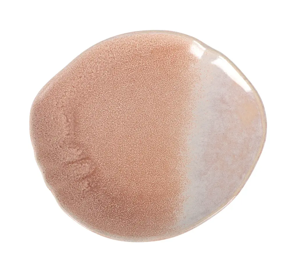 Zz26 Plato Postre Tone Blush 20X17.5X2Cm