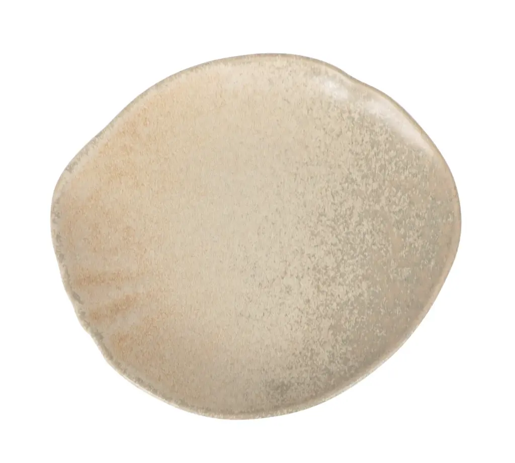 Plato Postre Tone Sahara 20X17.5X2Cm