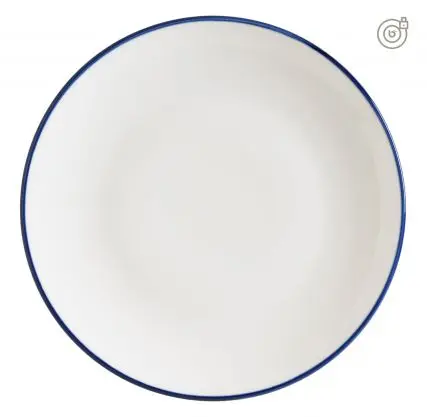 Plato Postre Gourmet Topacio 21X2.2 Cm.